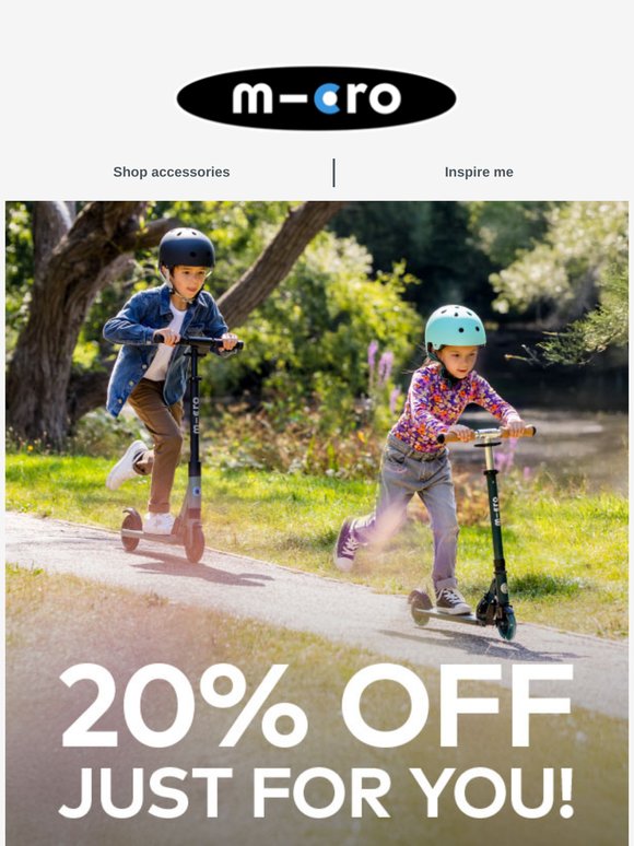 20% off Just For You!