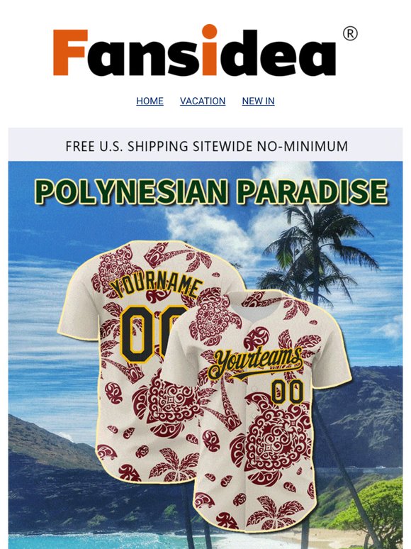 🌺🍄tropical island & Magic Mushrooms, Summer-themed jerseys are here