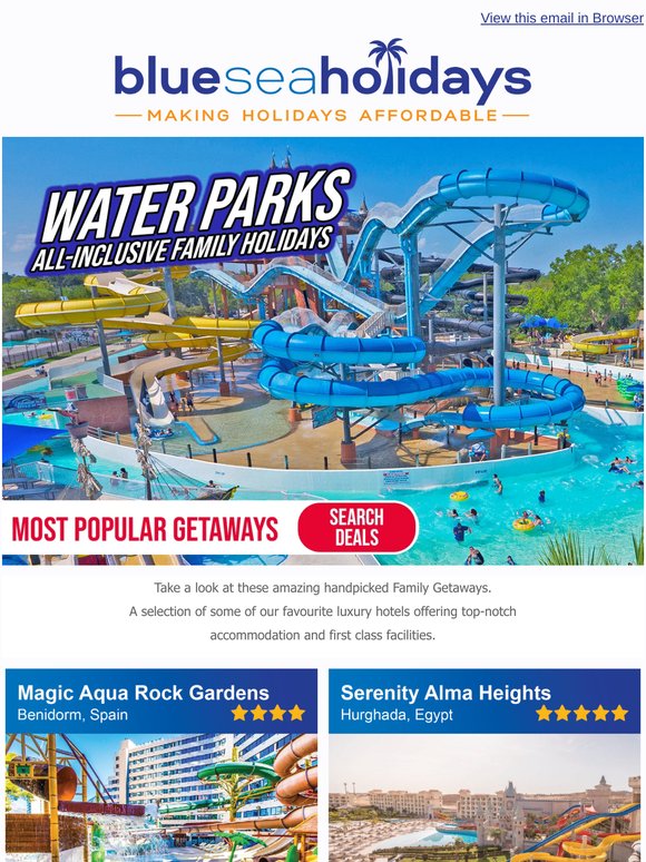 ☀️💦 Splash-Tastic All-Inclusive Holidays fr £435pp 💦🤩