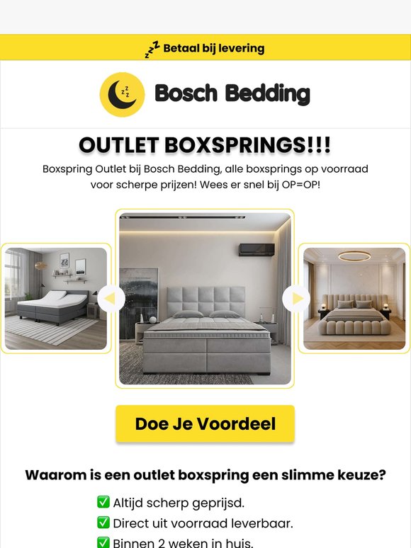 OUTLET BOXSPRING!