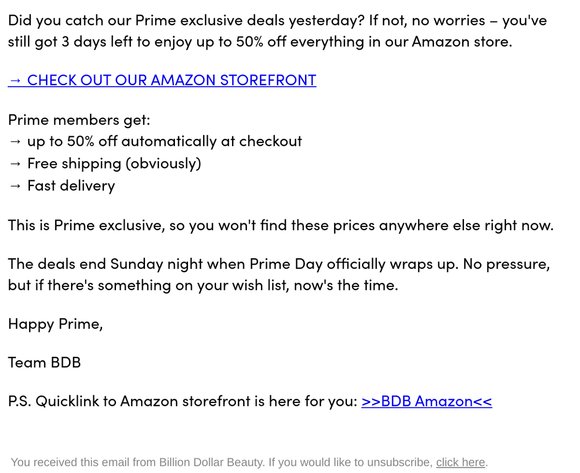 Reminder: Prime exclusive deals are LIVE! 📦