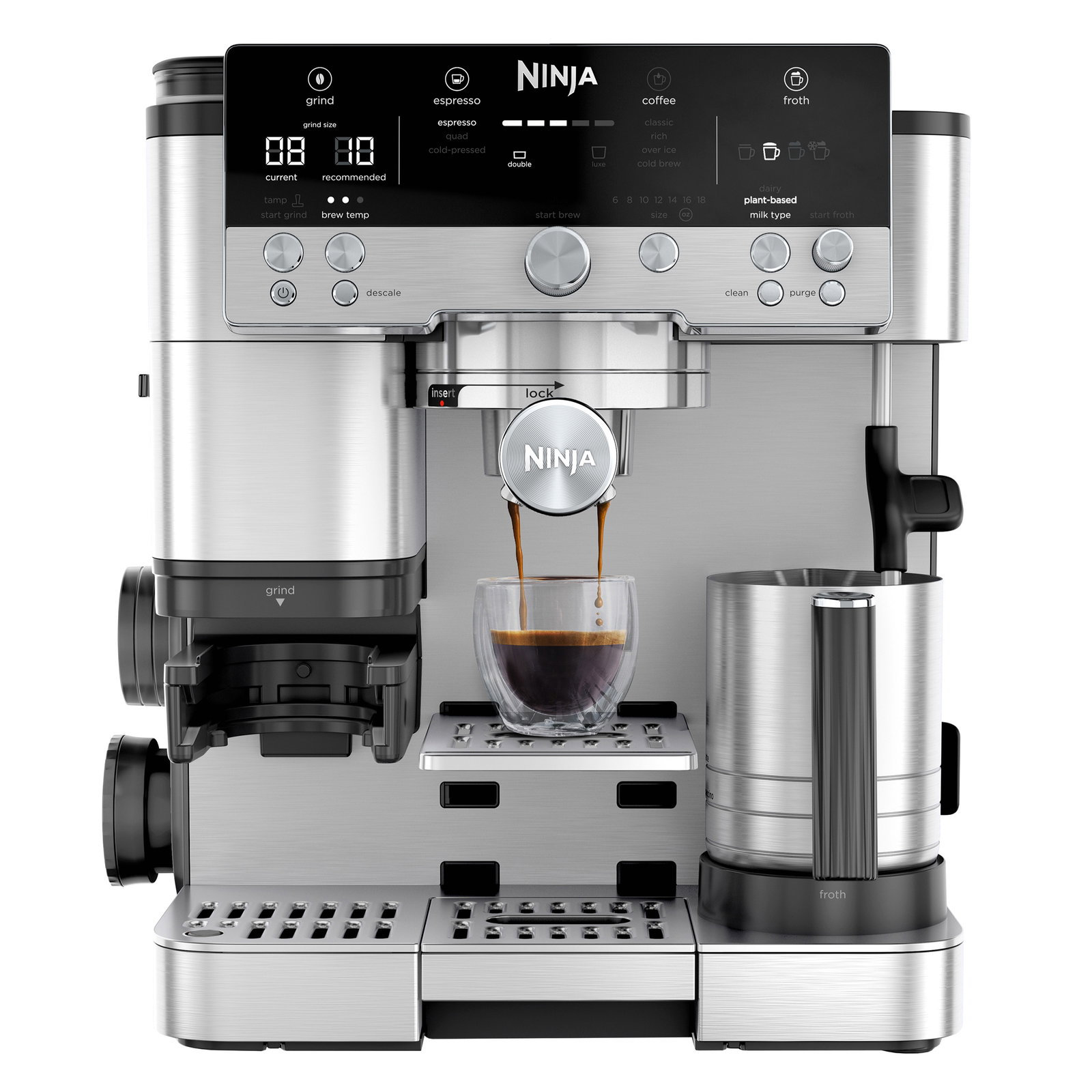 Ninja Luxe Café Premier Series 3-in-1 Espresso, Coffee and Cold Brew Machine