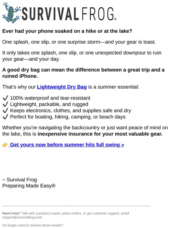 Your Adventure Insurance (Under $25)