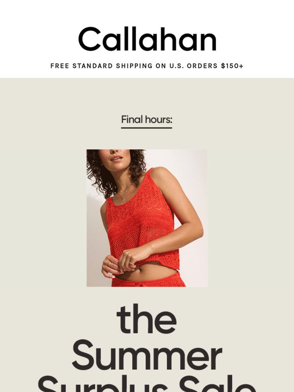 LAST CALL for an extra 40% off!