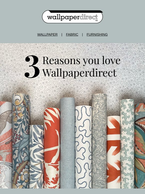 3 Reasons you ❤️ Wallpaperdirect