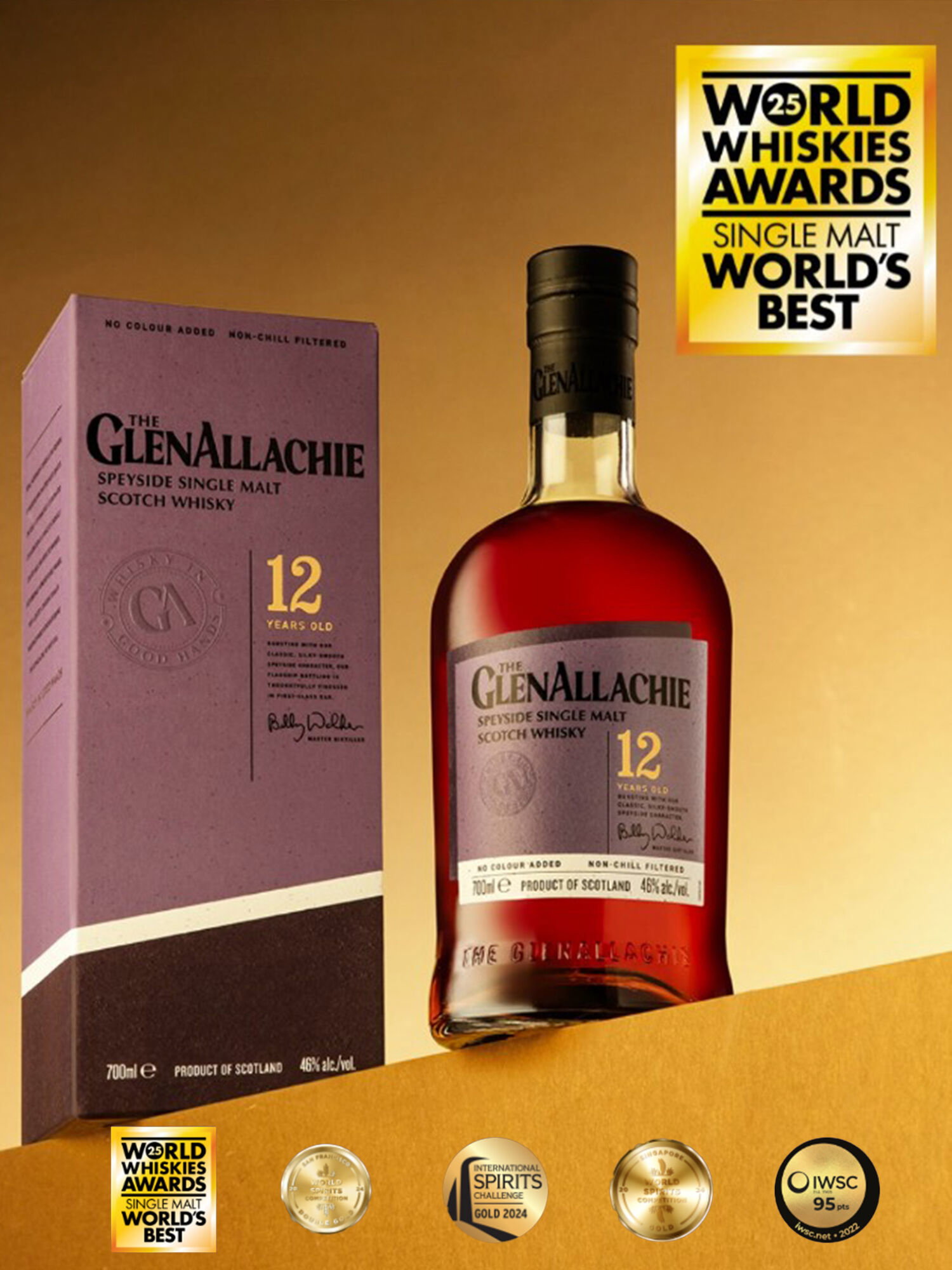 The GlenAllachie 12 Year Old 70cl