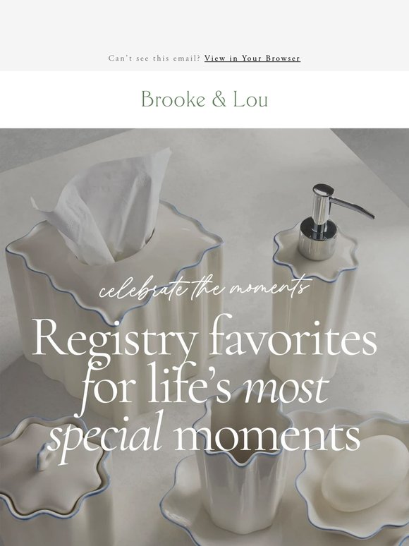 Your registry discount is here!