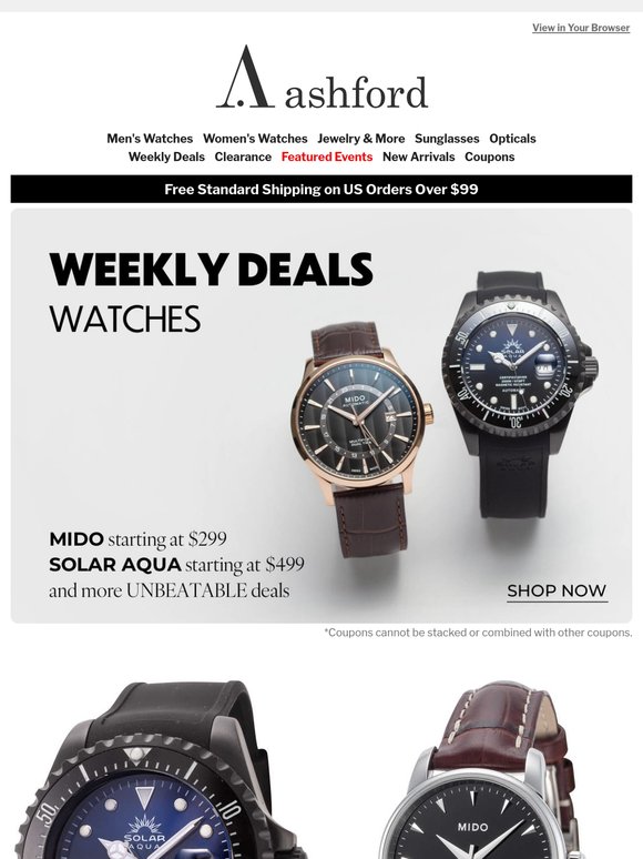 This Week’s Best Watch Picks Are In!