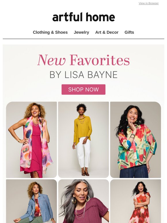 New Lisa Bayne Exclusives!