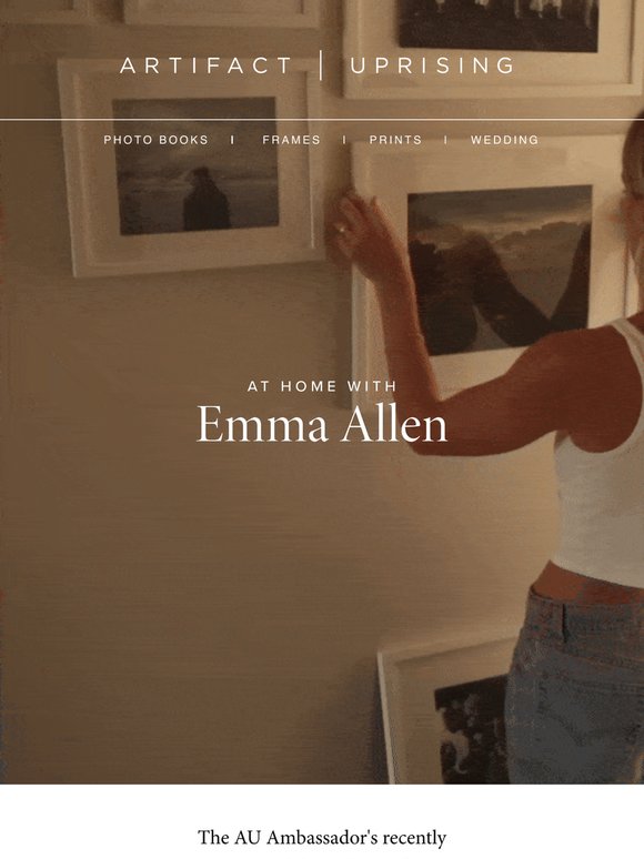 Step inside Emma Allen's home