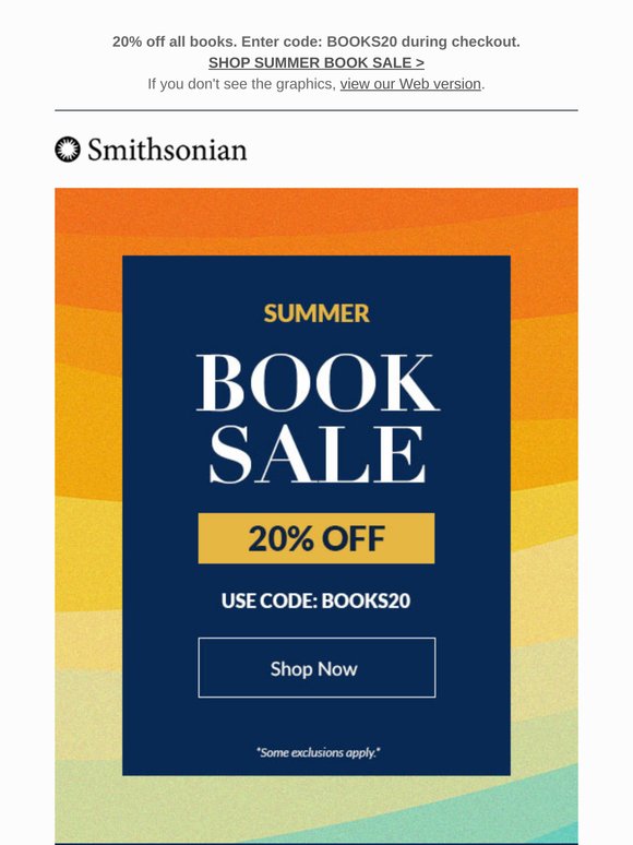 Smithsonian Store Email Newsletters Shop Sales, Discounts, and Coupon