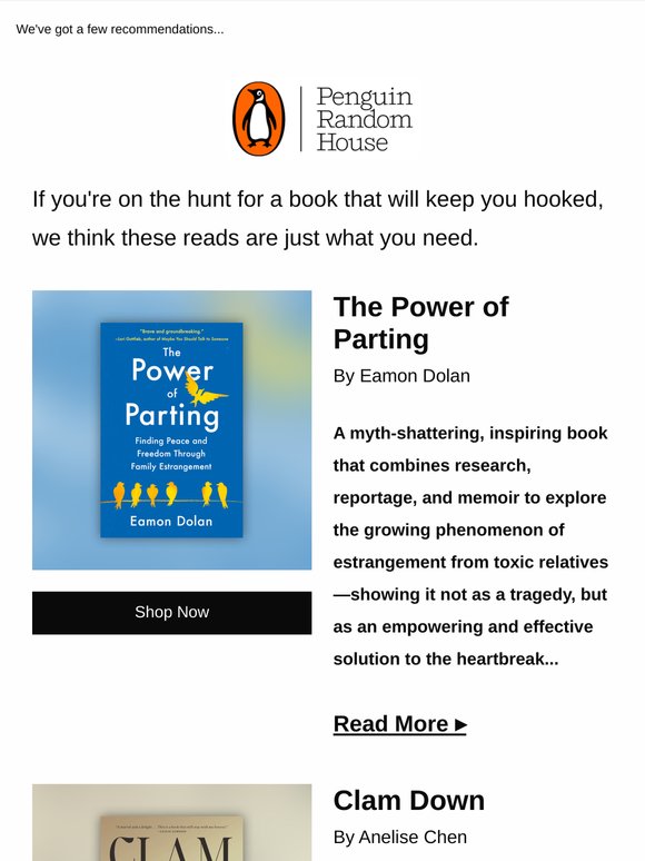 You Deserve A Great New Read