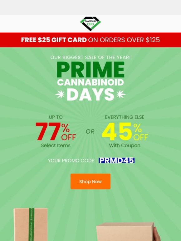 💥 Prime Days: Up to 77% OFF or 45% Off Storewide