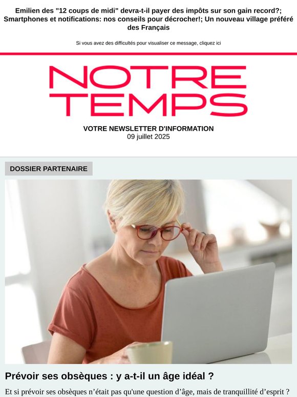 📌 Faites-vous partie de ces actifs mieux lotis que les salariés?; Comment revaloriser la rente viagère; Liens entre Alzheimer et herpès: que dit la science?