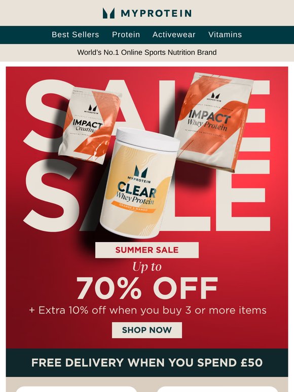 Summer Sale: Up to 70% OFF