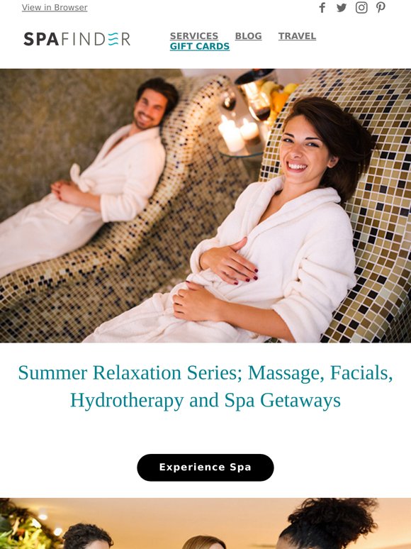 Wellness Wednesday; Signature Spa Specials for ALL