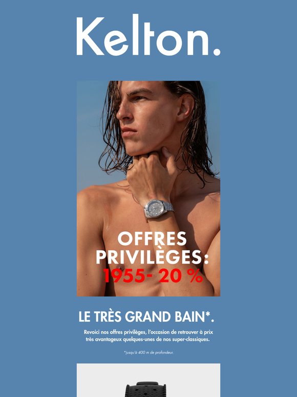 Offres Privilèges : -20% sur une sélection de 1955 !