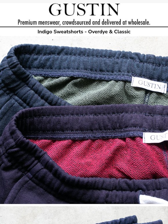 The Ultimate Sweatshort - Indigo Showcase