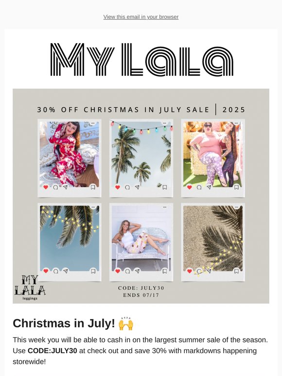 Christmas In July!