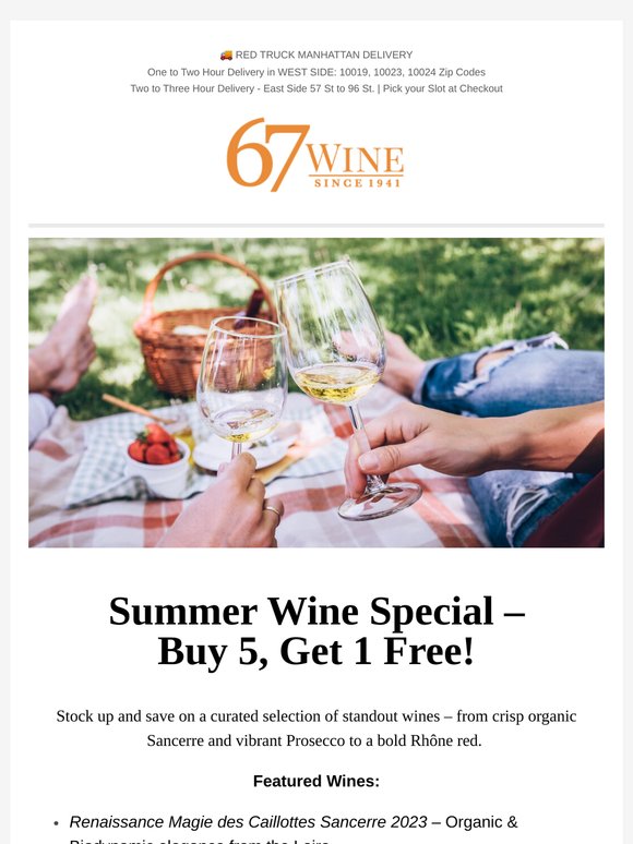 Buy 5 Get 6: Zardetto, Sancerre, Guigal