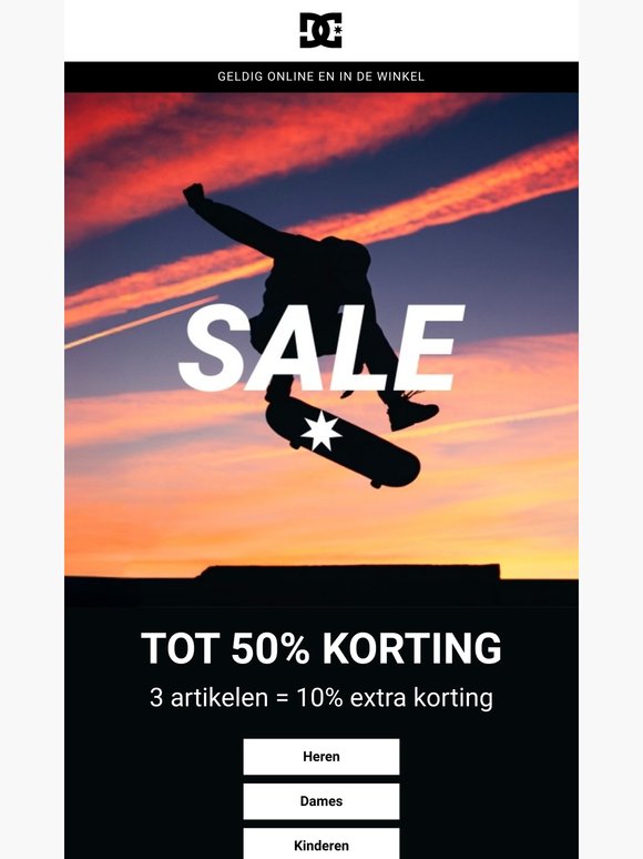 De solden gaan verder.