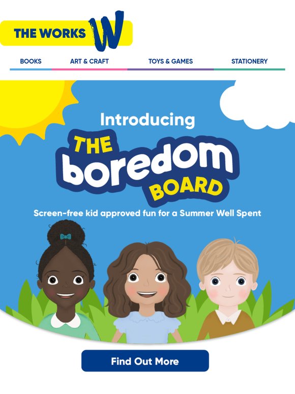 Introducing The Boredom Board...