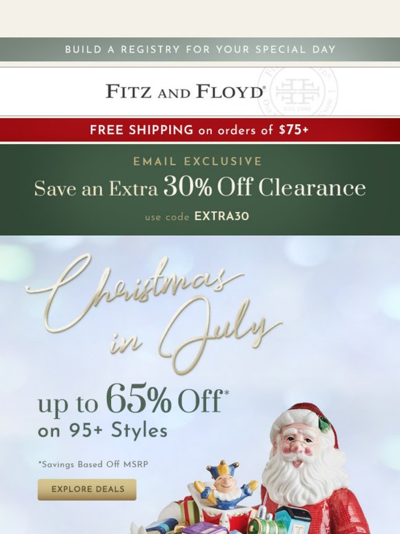 Your Extra 30% Off Clearance Gift Is Waiting