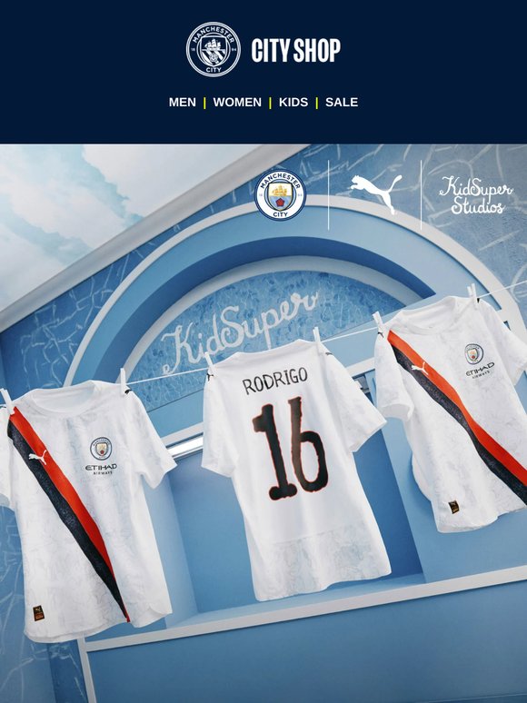 Get free player printing on the KidSuper kit!