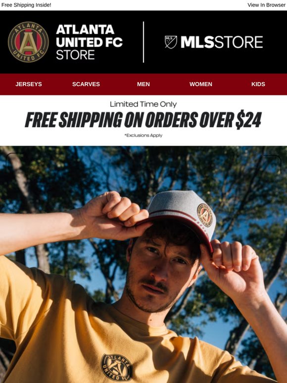 Rep Your City. Atlanta United FC Fan Gear Inside>>
