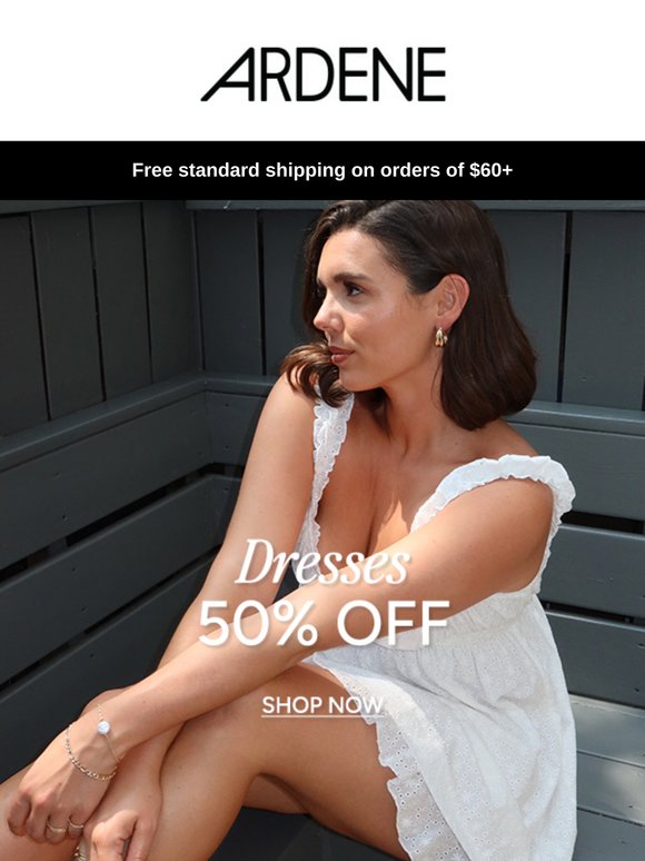 DRESSES: 50% off summer faves ❤️