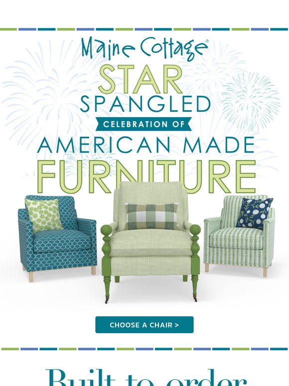 Brighten Up Your Space With American Craftsmanship.