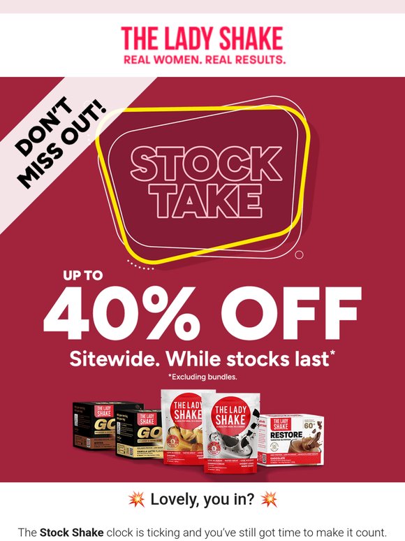👀 3 Days Left. Don’t Ghost The Cart