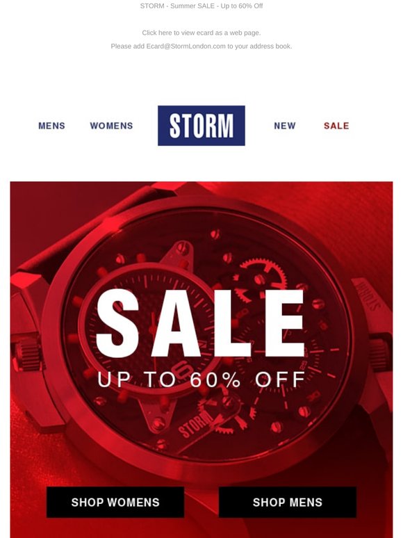 SALE - Up to 60% Off