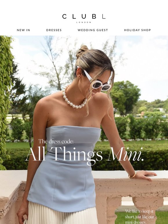 The mini dress edit