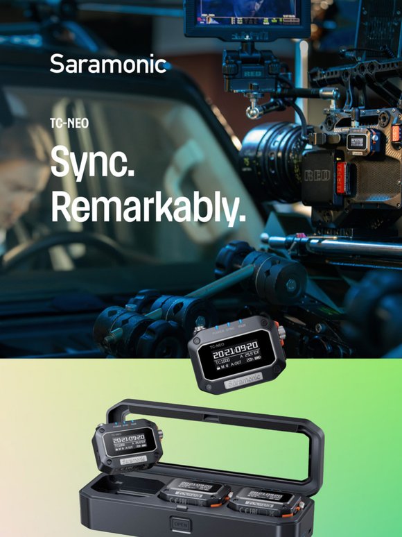 Introducing the Saramonic TC-NEO.