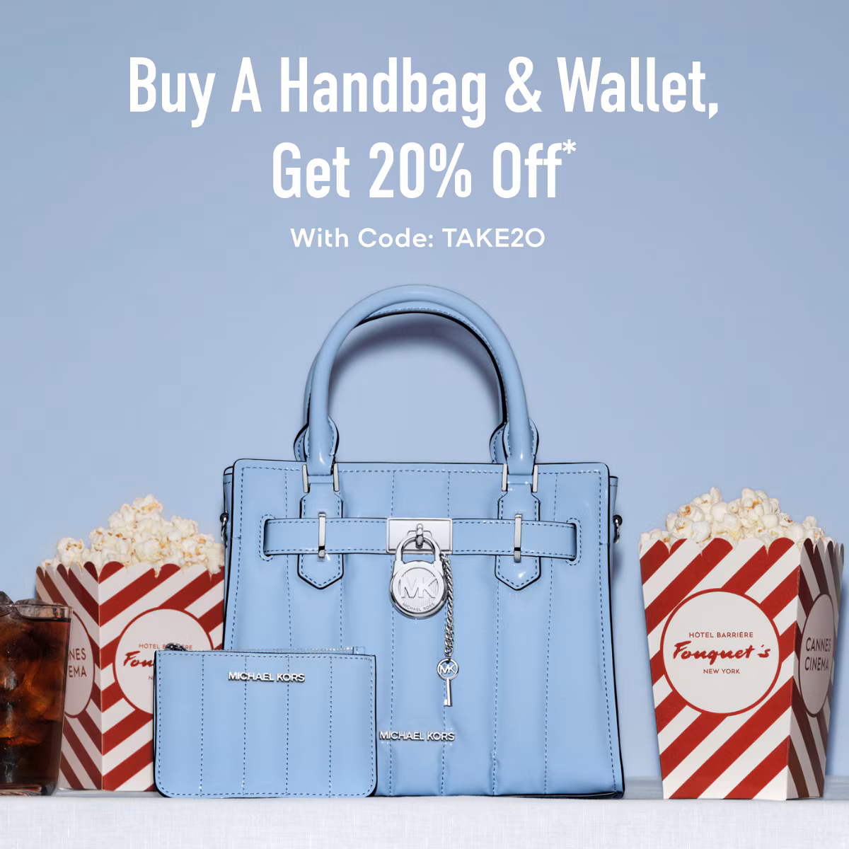 Buy A Handbag & Wallet, Get 20% Off* With Code: TAKE20
