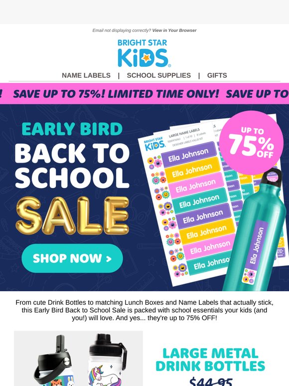 75% OFF ⏰ Limited Time Only!