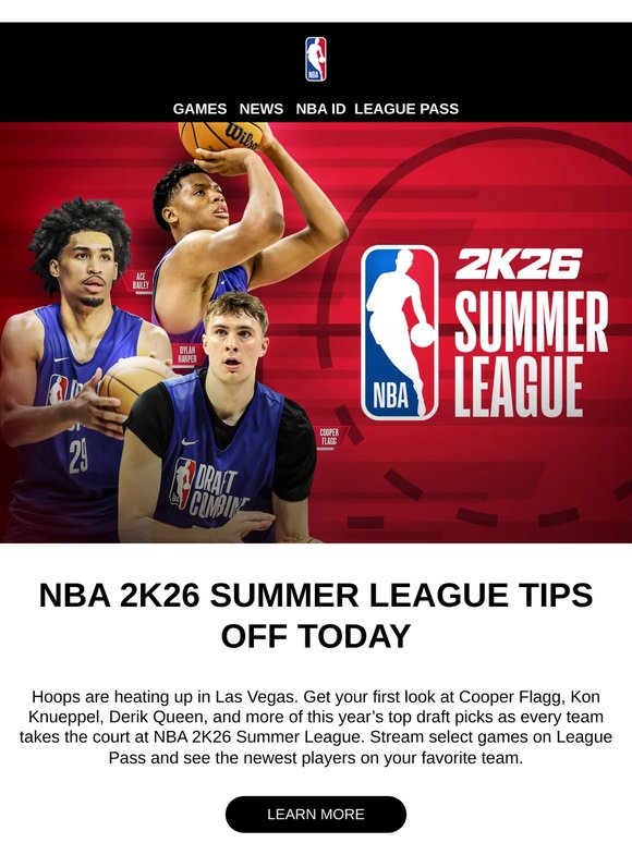 30 teams. 76 games. Who will be the 2K26 Summer League Champion 👀