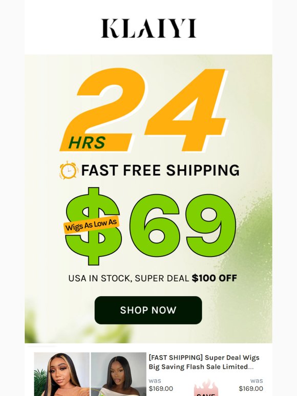 Fast Shipping & Over $100 OFF Await