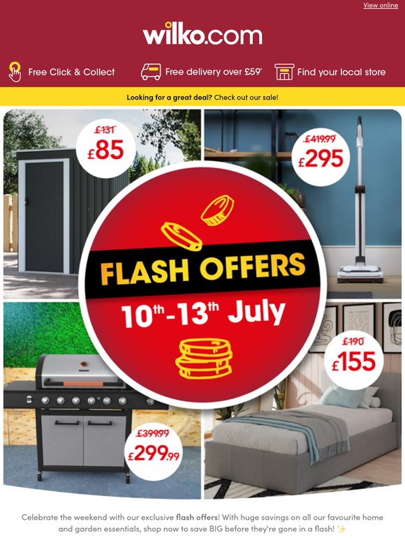 Ready, set, SAVE 🏃 Flash Offers now LIVE!