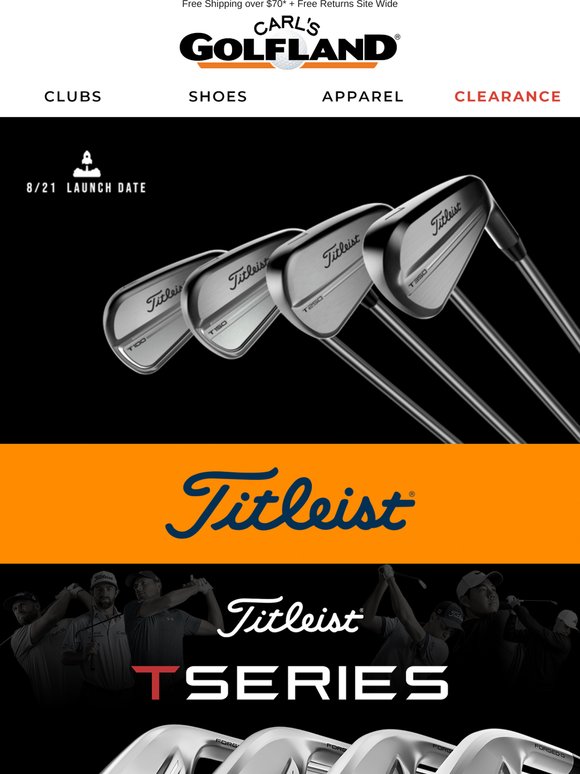 NEW 🔥 Titleist T-Series 2025 Irons