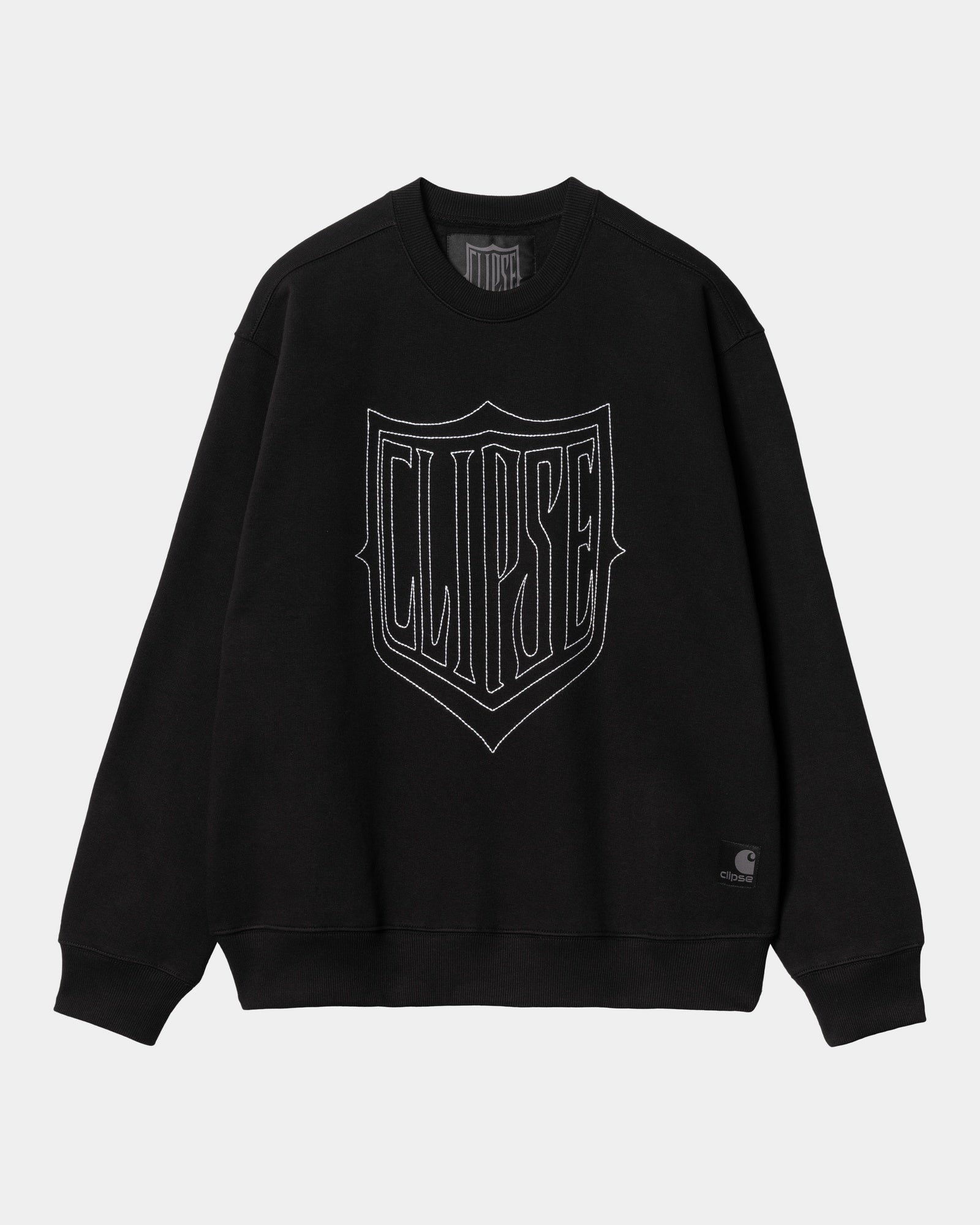 CLIPSE x WIP Sweatshirt | Black / White