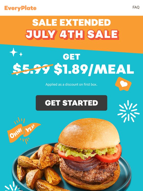 EXTENDED! Finals hours for $1.89/meal...