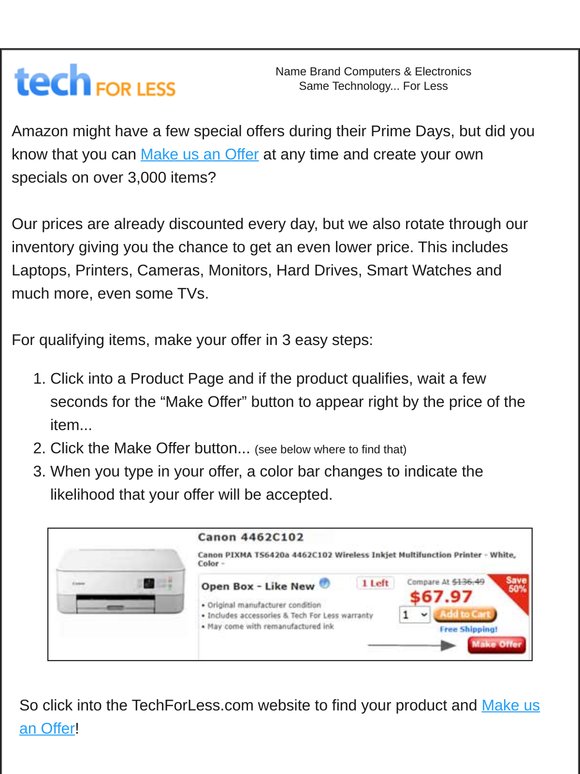💰Create your own Prime Deals: Find Your Product & Make us an Offer