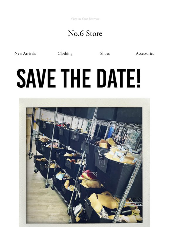 SAVE THE DATE