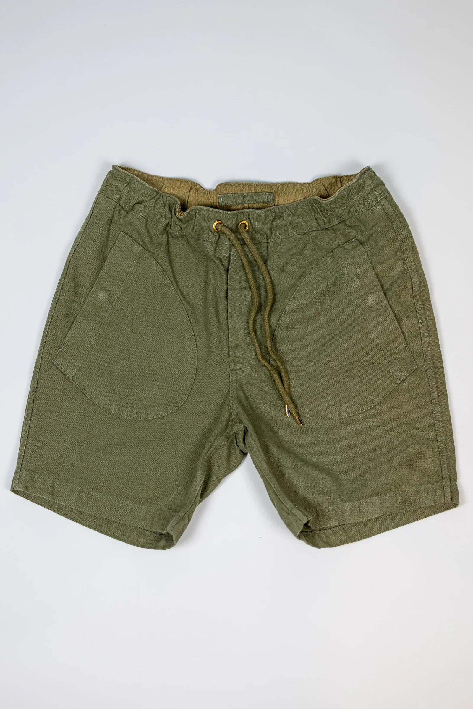 Image of Freenote Cloth Deck Shorts - Olive
