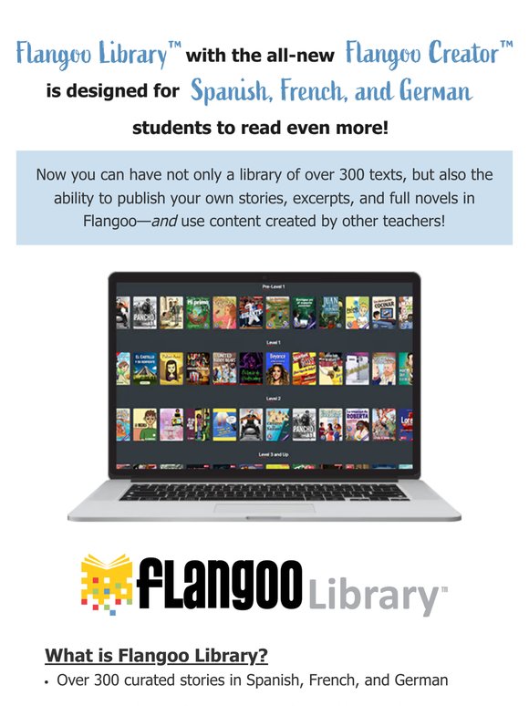 Multiply Your Students’ Reading with Flangoo Creator