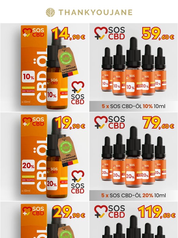 ✅ CBD-ÖL zum SPARPREIS