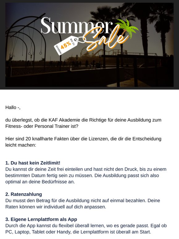 20 knallharte Fakten über die Lizenzen (der KAF Akademie)