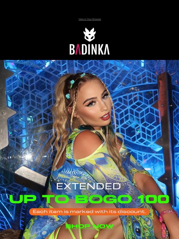 EXTENDED! 🔥 Up to BOGO100